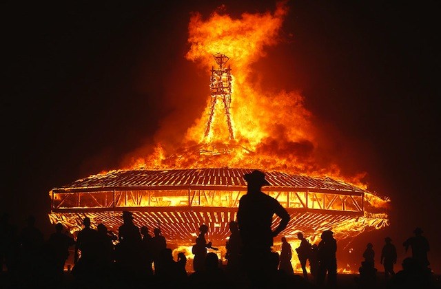 Символ фестиваля Burning Man