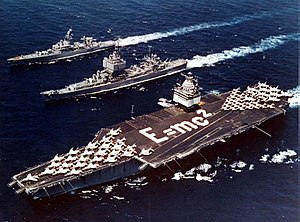Американский ядерный авианосец USS-Enterprise
