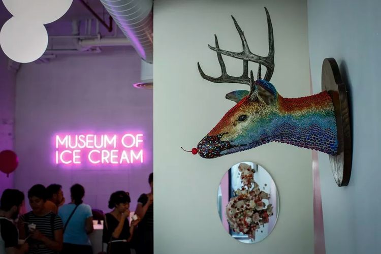Музей мороженого в Нью-Йорке