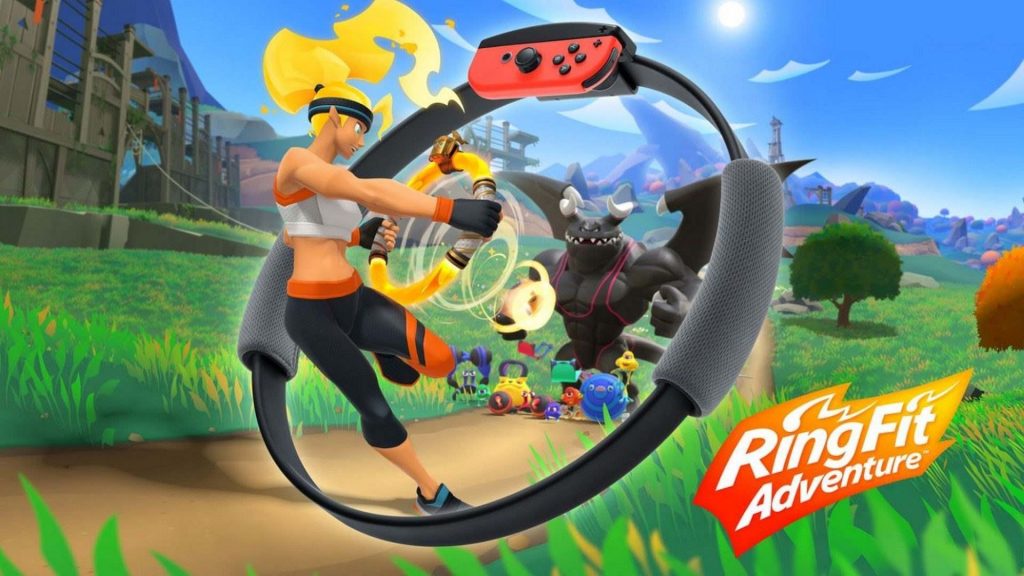 Ring Fit Adventure: фитнес-игра от Nintendo