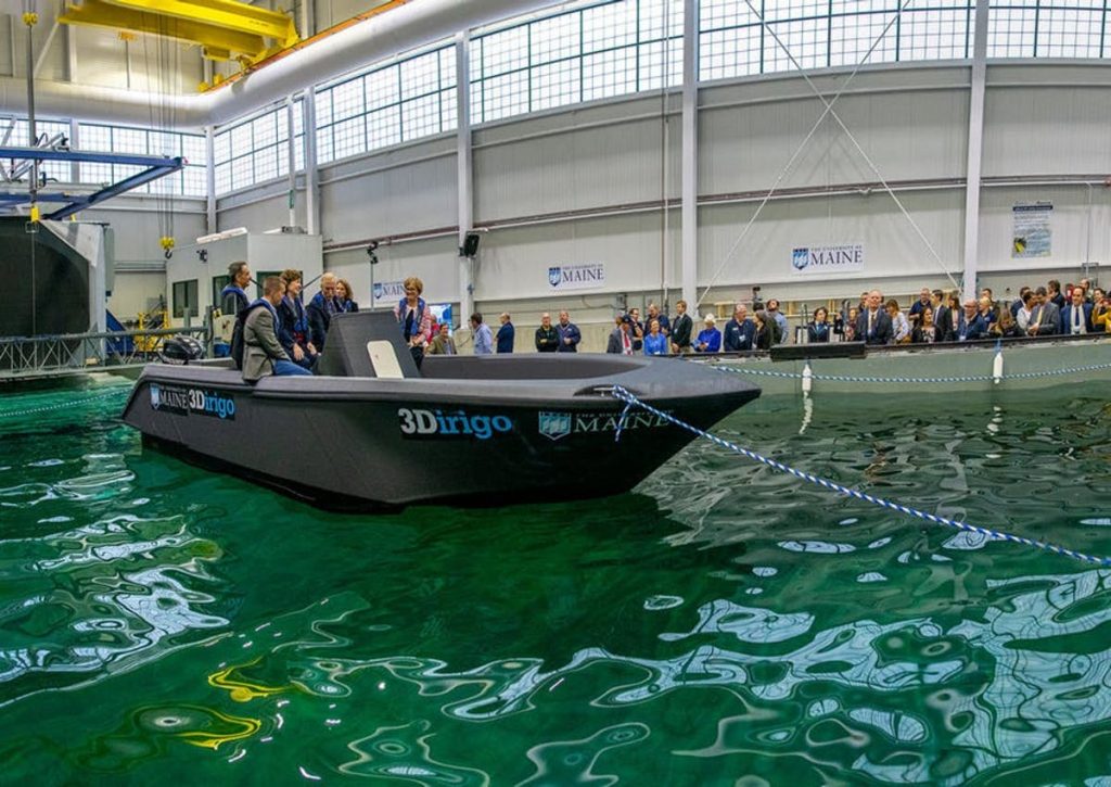 3Dirigo: самая большая лодка, напечатанная на 3D-принтере