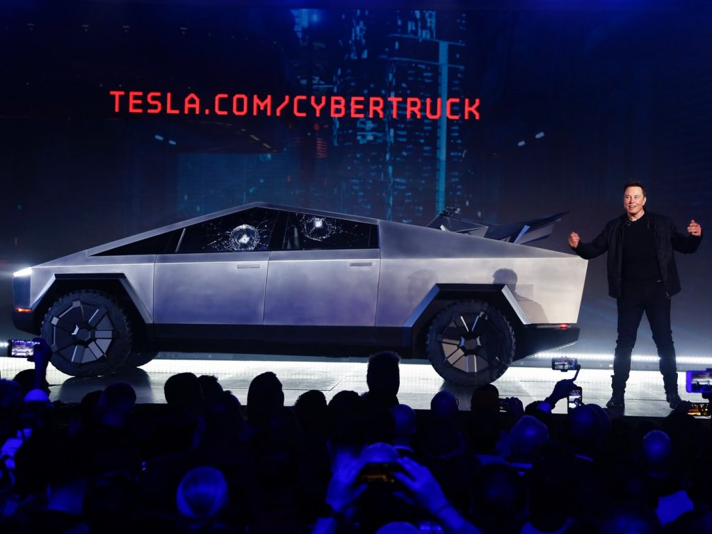 Cybertruck: первый электрический пикап Tesla Motors