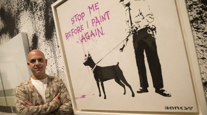 Стив Лазаридес и его книга «Banksy Captured»
