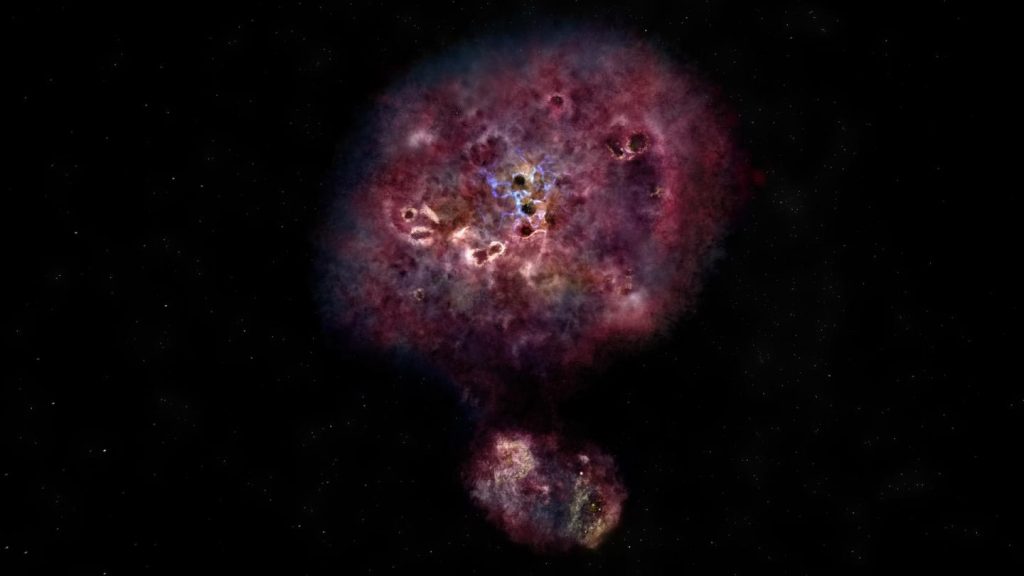 Mambo-9: одна из самых далёких галактик, известных человечеству