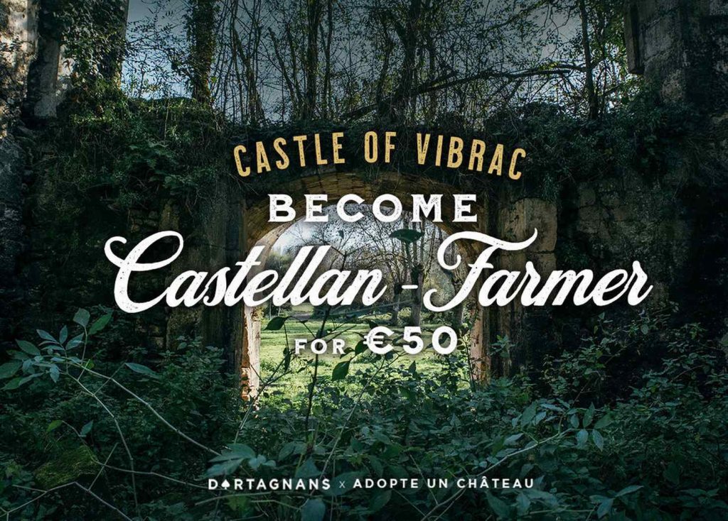 Компания Dartagnans предлагает замок во Франции за €50