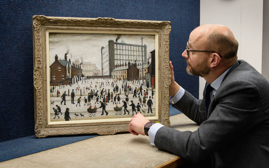 «Утерянная» картина Лоуренса Стивена Лаури продана за £2,65 млн