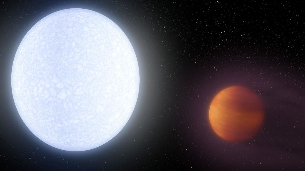 KELT-9b: самая горячая экзопланета