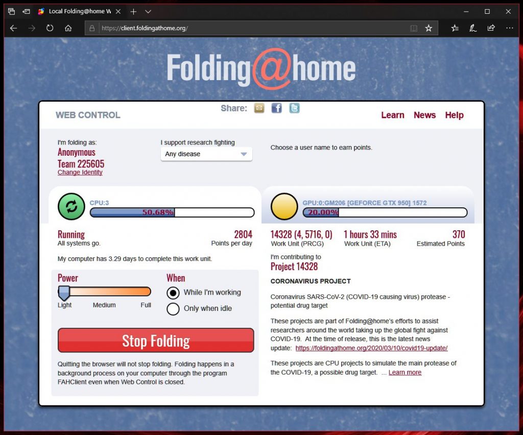 Пользователи Folding@Home случайно создали мощнейший в мире суперкомпьютер