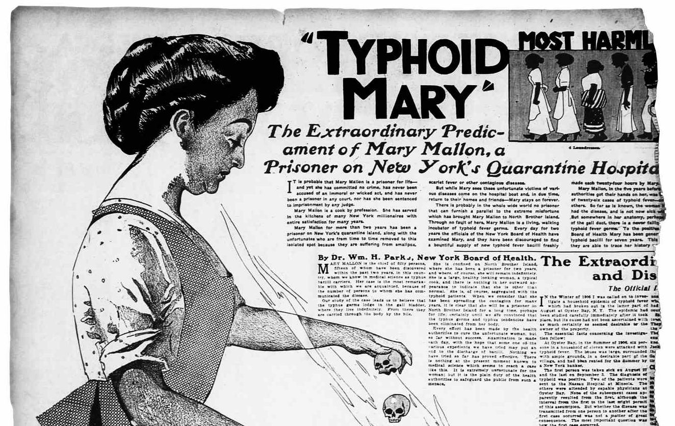 Тифозная Мэри: трагичная история суперраспространителя