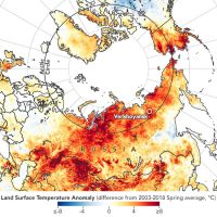 Новый температурный рекорд в Сибири: +38 °C