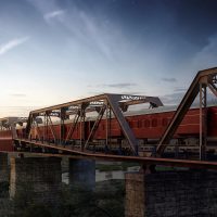Kruger Shalati: отель-поезд на мосту Селати