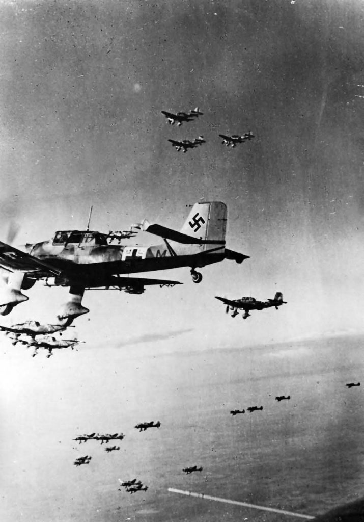 Гибель 13 Junkers Ju 87: одна из самых массовых авиакатастроф