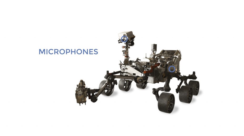 NASA опубликовало первую запись с EDL-микрофона марсохода Perseverance