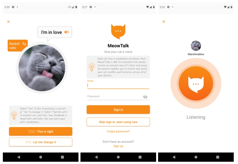 MeowTalk: приложение для перевода кошачьего языка