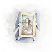 «Bid for the Louvre»: Лувр продаст свидание с «Моной Лизой» на аукционе