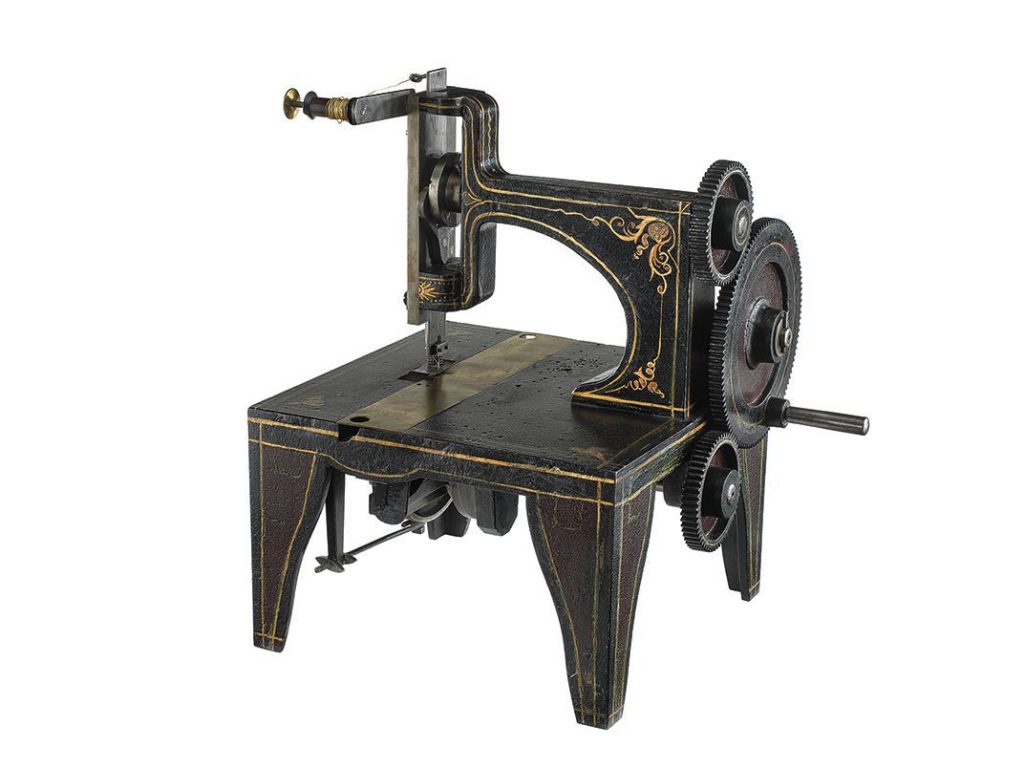 История развития швейной машинки