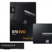 Samsung представила новое поколение SSD 870 EVO