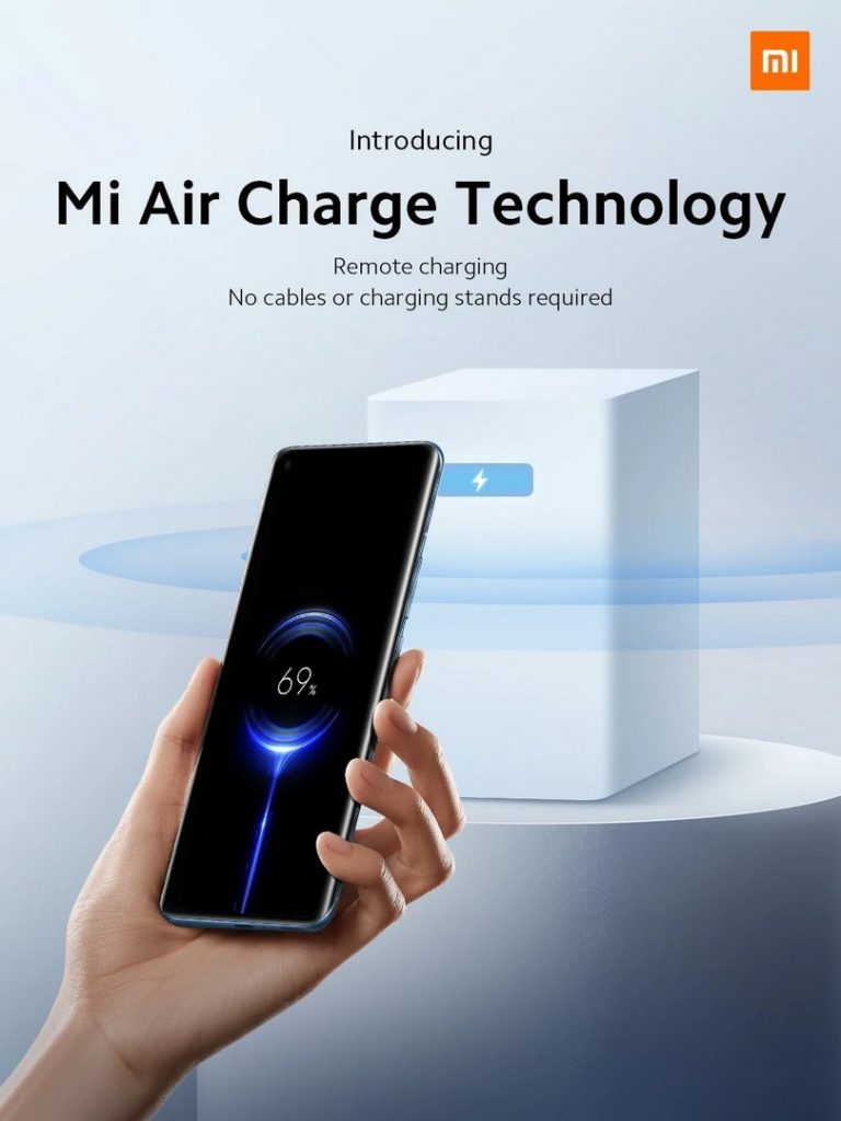 Xiaomi анонсировала технологию Mi Air Charge