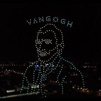 Рекордное шоу дронов «A Tribute to Van Gogh»
