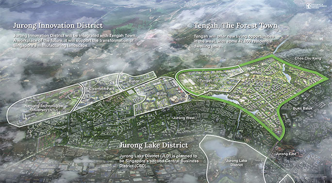 Tengah: в Сингапуре появится огромный эко-город 