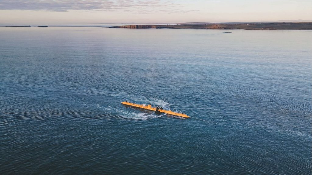 O2 – самая мощная плавающая приливная турбина в мире