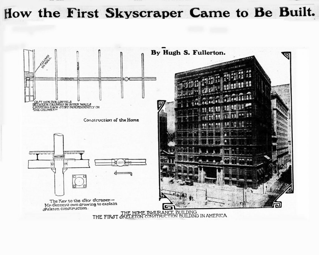 Хоум-иншуранс-билдинг: история первого небоскрёба в мире