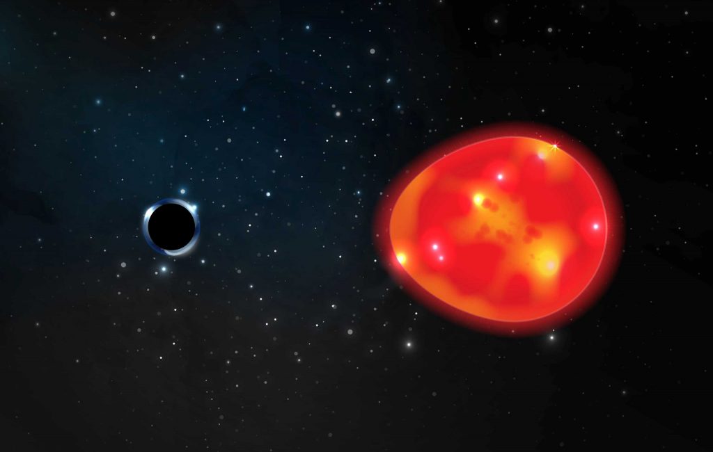 «Единорог»: астрономы обнаружили рекордную чёрную дыру