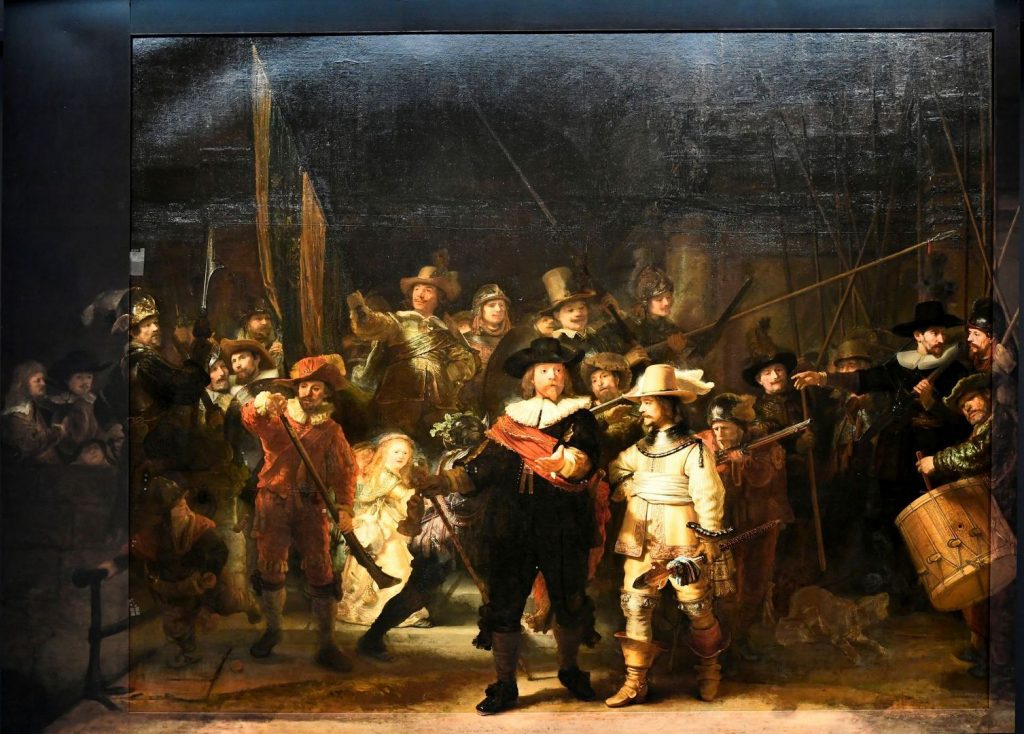 ИИ «дорисовал» картину Рембрандта «Ночной дозор»