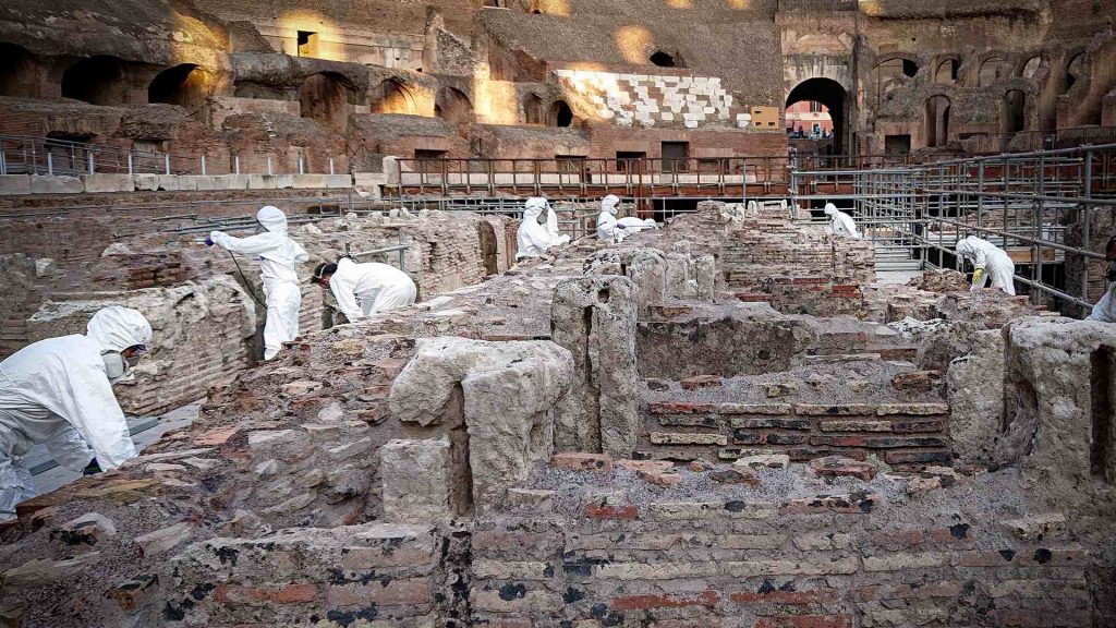 Колизей впервые открыл свои подземелья для широкой публики