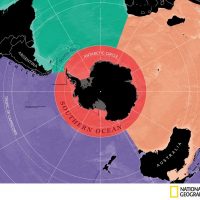 Южный океан: учёные признали существование пятого океана