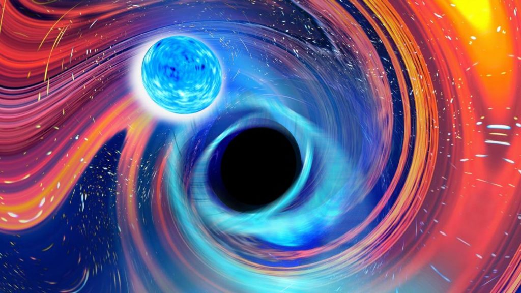 NSBH: слияние чёрной дыры с нейтронной звездой
