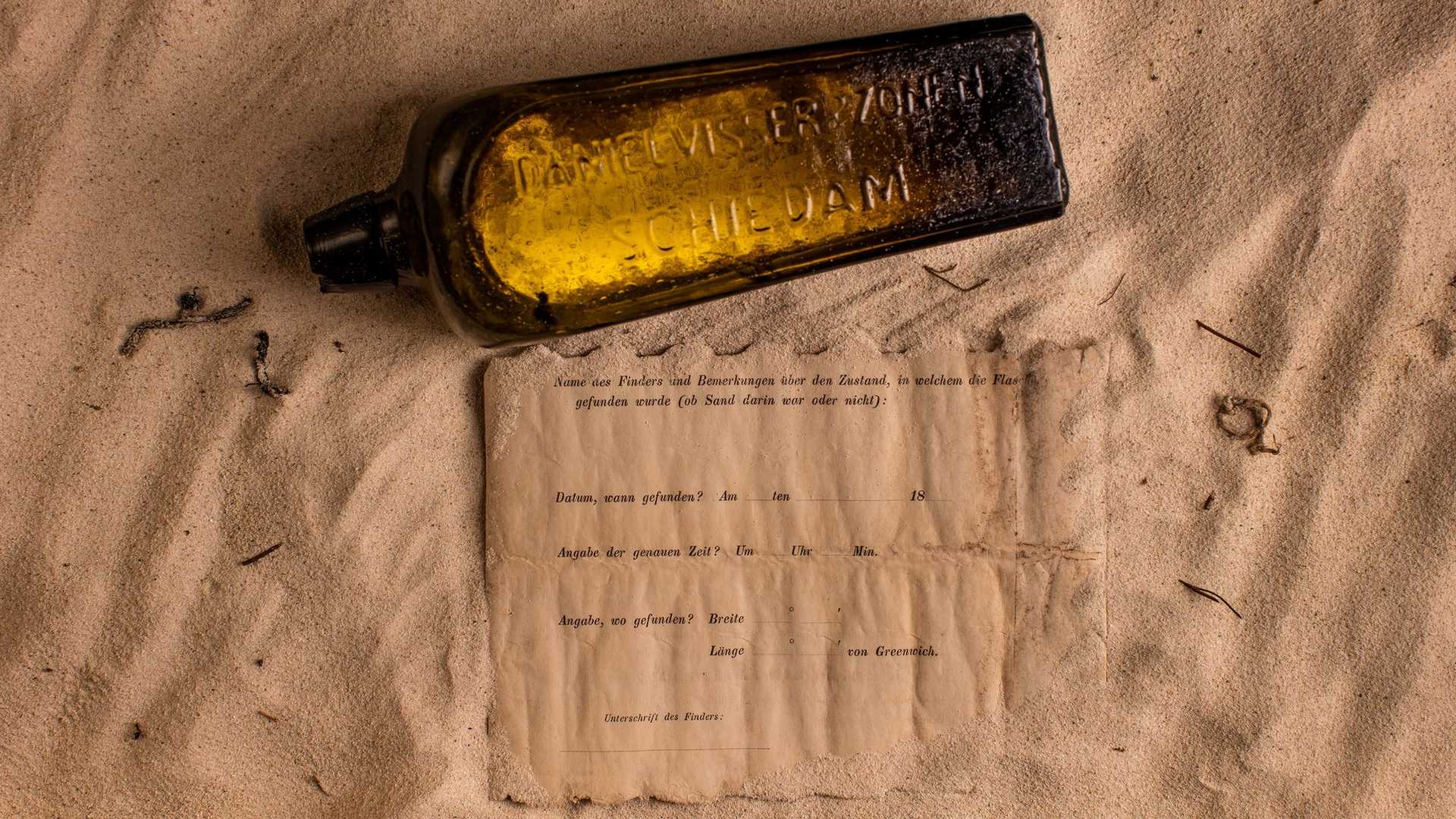Австралийцы обнаружили старейшее послание в бутылке
