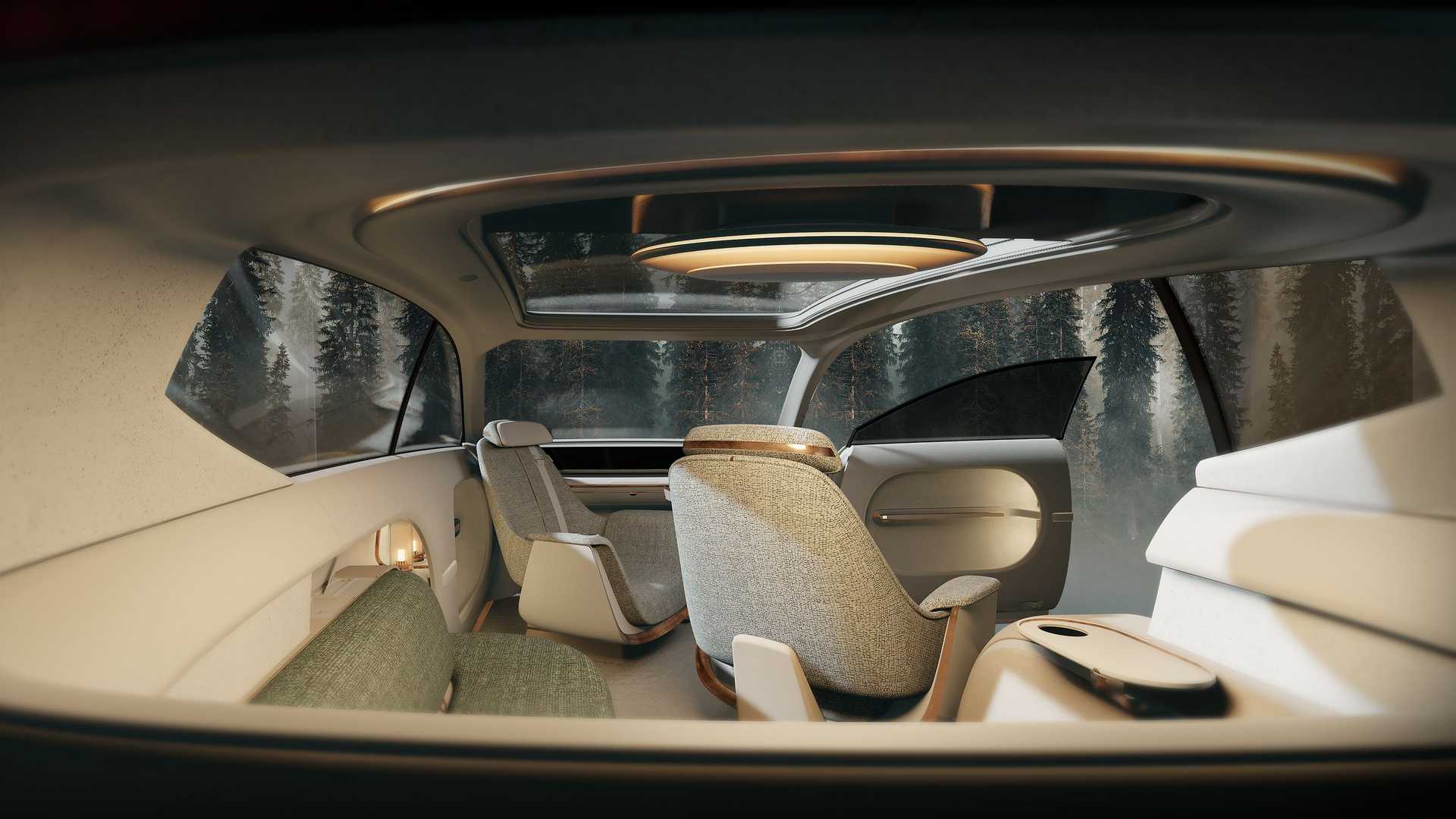 Hyundai Motor представила уютный концепт-кар Seven с диваном и люстрой