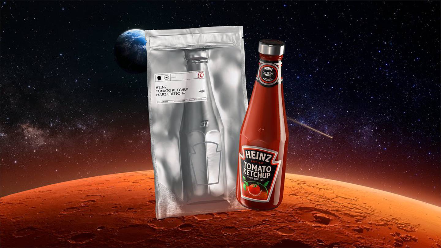 Marz Edition: Heinz выпустила первый «марсианский» кетчуп