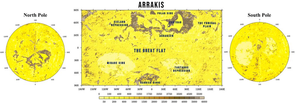 Обитаемый Арракис: учёные создали модель климата Дюны
