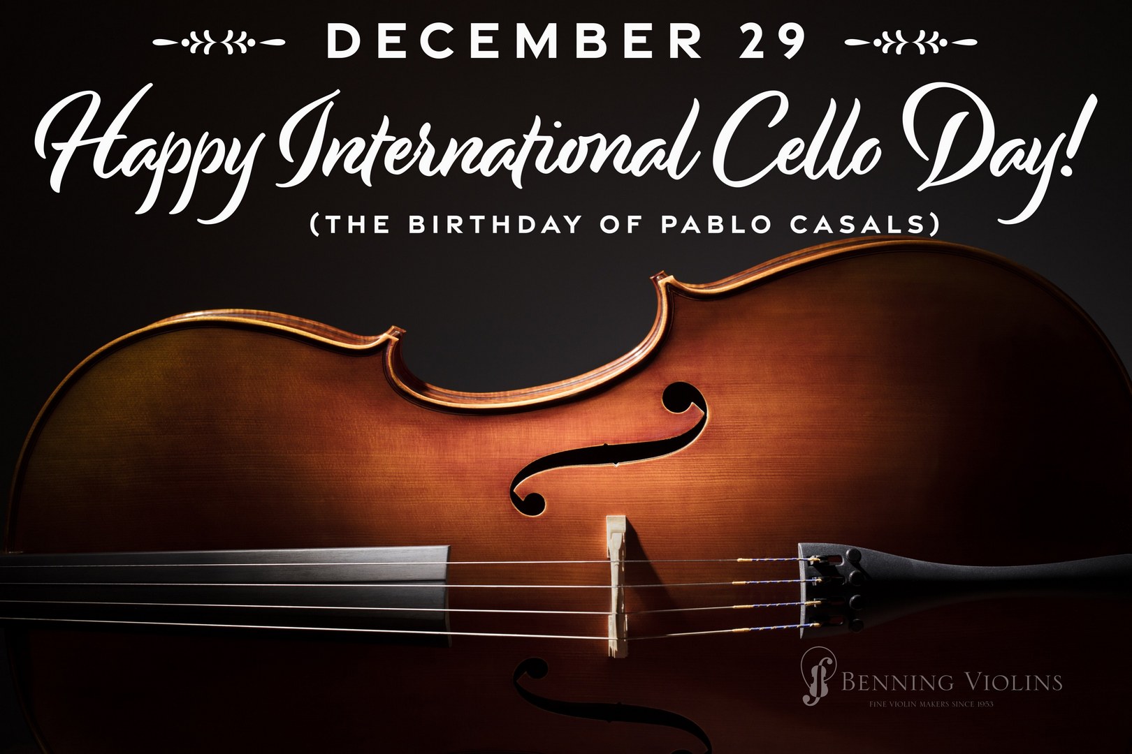 29 декабря: Международный день виолончели