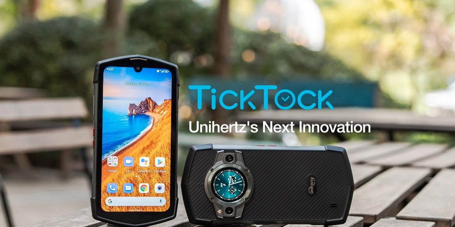 Unihertz TickTock – необычный смартфон с часами на спинке