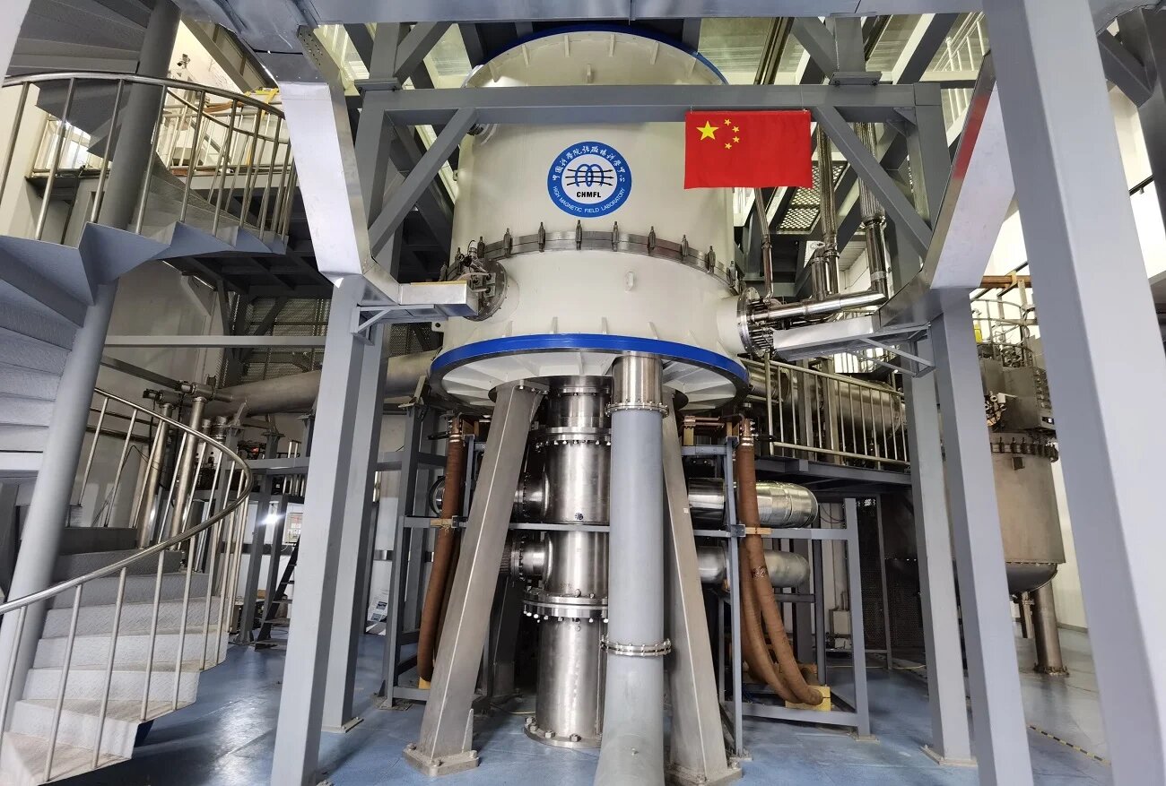SHMFF: в Китае создали самый мощный магнит с индукцией 45,22 Тл