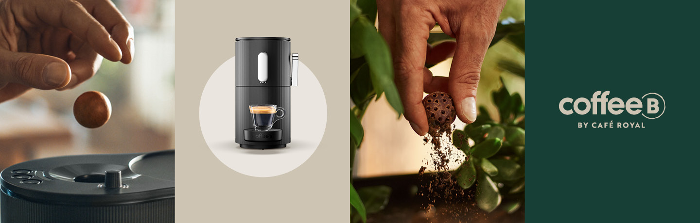 CoffeeB: кофе в органических капсулах-шариках