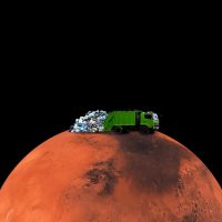 Сколько мусора на Марсе?
