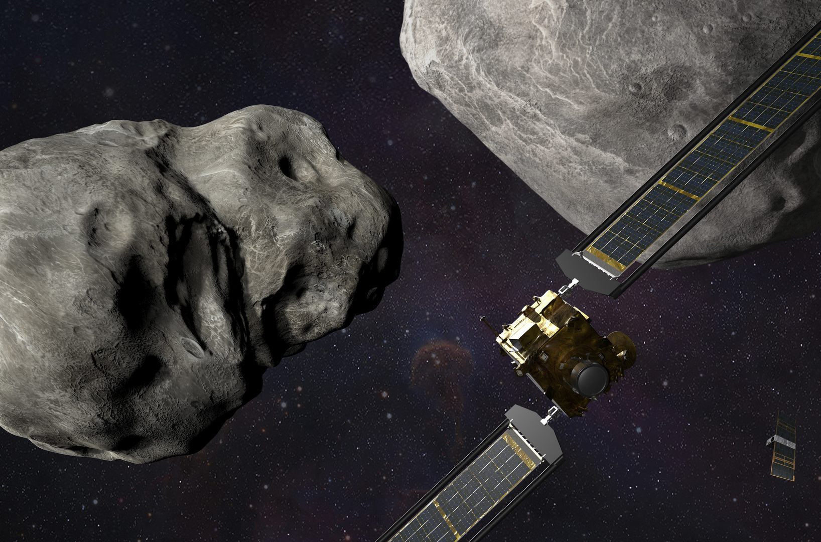 DART: первая миссия по изменению траектории астероидов
