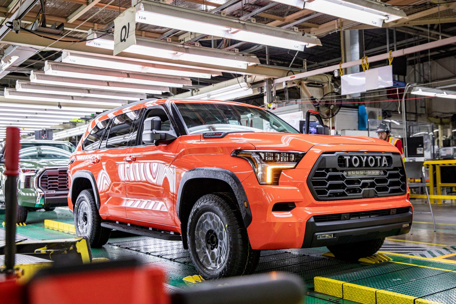 В США стартовало производство Toyota Sequoia 2023