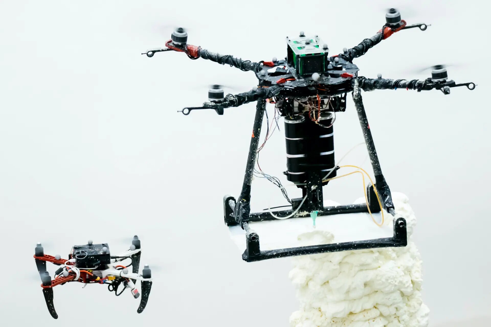 Aerial-AM: дроны освоили 3D-печать в полёте