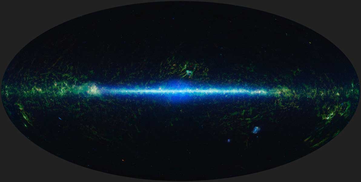 NEOWISE: NASA показало таймлапс неба за 12 лет