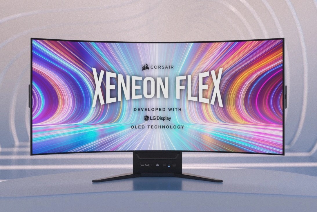 Corsair Xeneon Flex: первый в мире сгибаемый игровой монитор