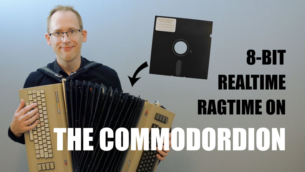 Commodordion: инженер собрал аккордеон из 2 Commodore 64
