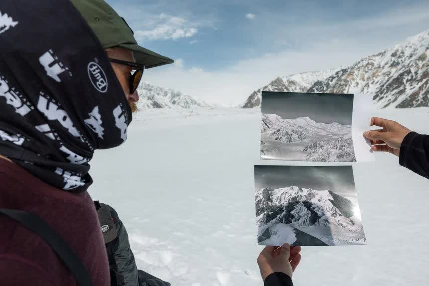 Спустя 85 лет учёные нашли камеры Брэдфорда Уошберна на леднике Уолш