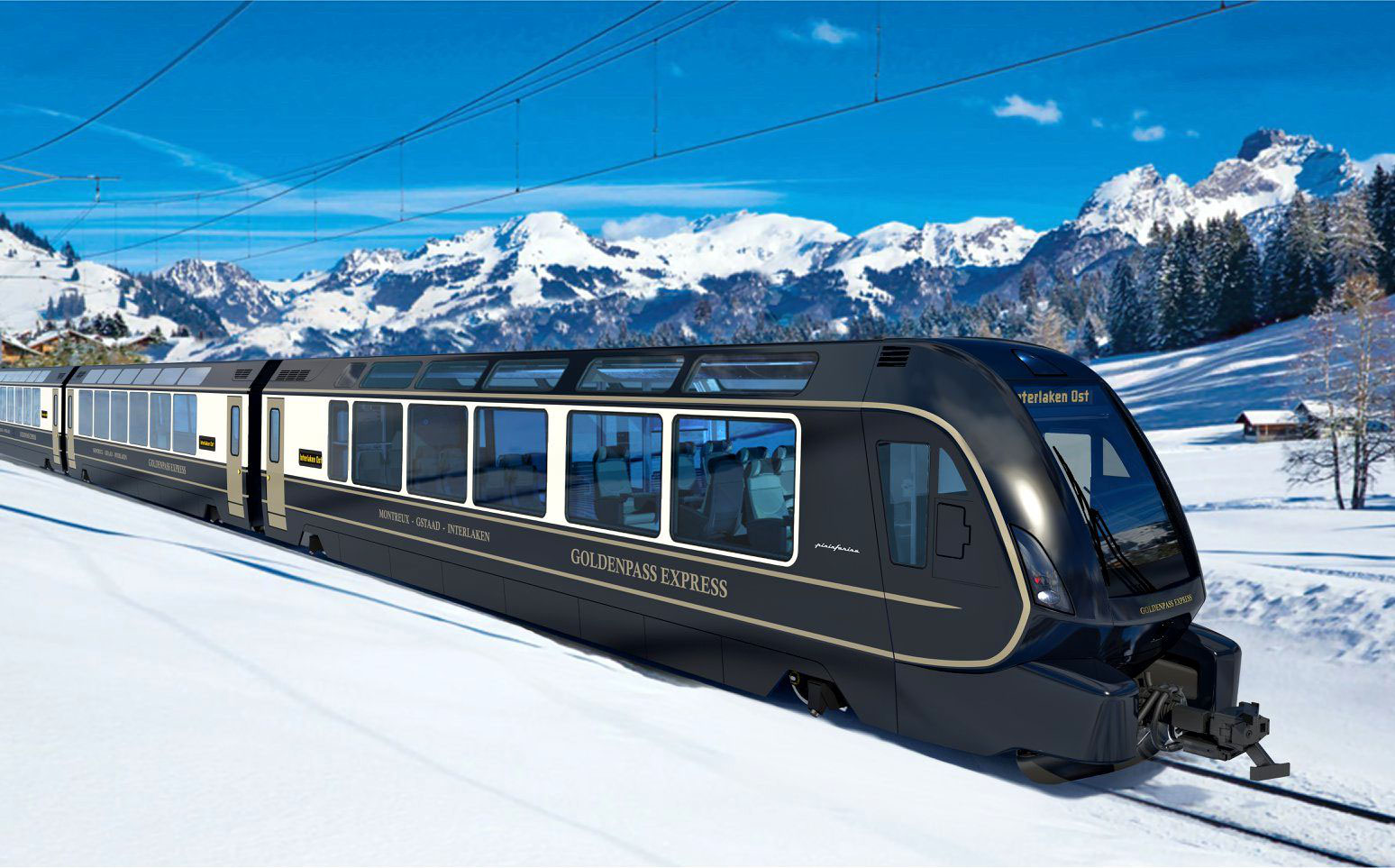 Новый Golden Pass Express с изменяющейся шириной колеи