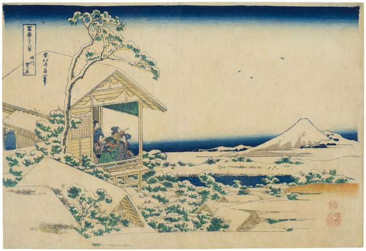 «Большая волна в Канагаве» – самая дорогая работа Хокусая