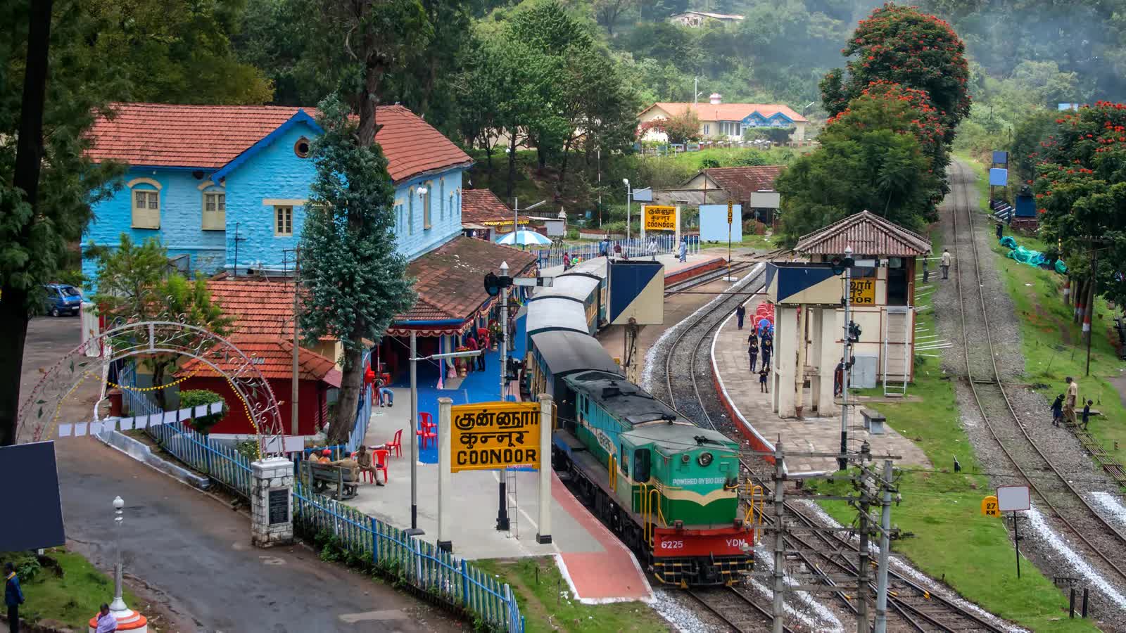 NMR: самый медленный поезд Индии 